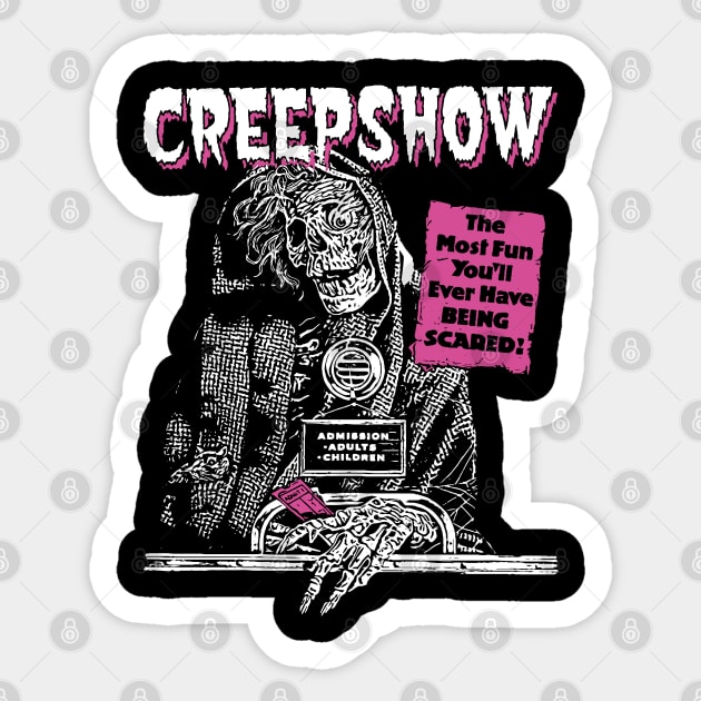 Creepshow redesigned poster Sticker by ArtMofid